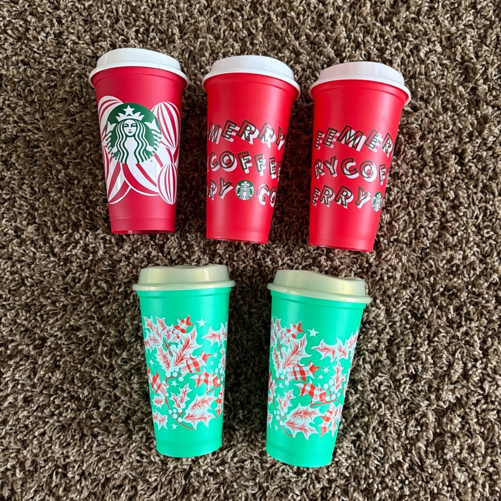 Starbucks Holiday Reusable Cups
